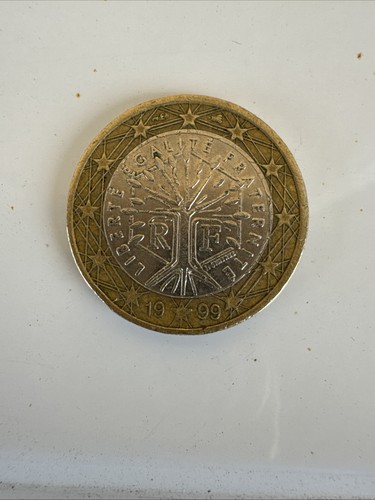 Moneta euro rara - rara, francia