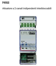 BTICINO F411U2 attuatore a 2
