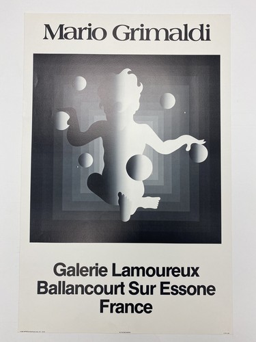 Raro quadro moderno metà