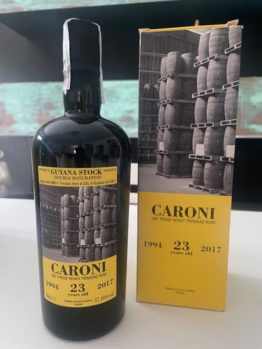 Rum caroni 1994 - 23, old