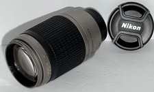 Nikon AF 70-300 mm f/4-5.6 G kit obiettivo filtri cappuccio per D3100 D3000 D90 D80 argento