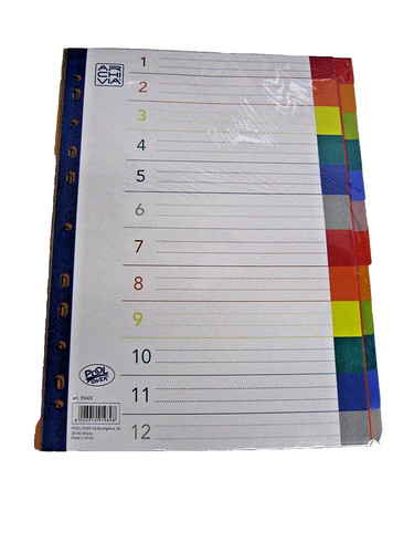 Divisori colorati plastica - in,