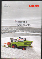 CLAAS MEGA 370, 360 and 350