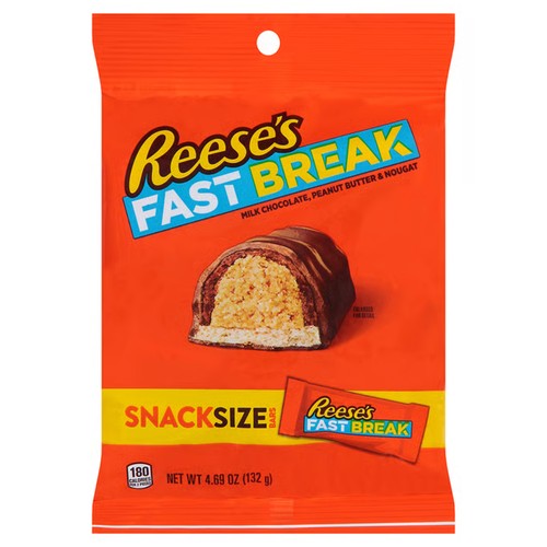 Reese fast break snack size - break,