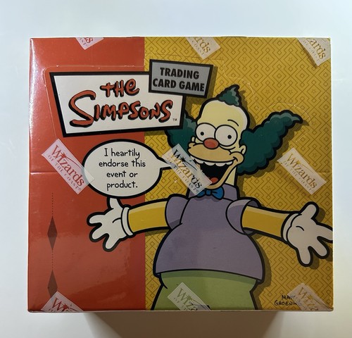 Simpson tcg booster - booster, box