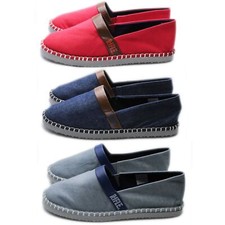 Espadrillas Uomo Rifle Mocassino Estivo Scarpe Basse da Spiaggia Estive 