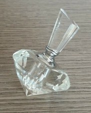 Trottola vetro soffiato porta profumo da borsetta o da arredamento. Idea regalo