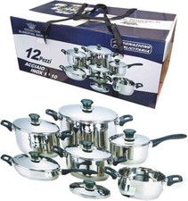 Batteria pentole bavaria - pentole, 12