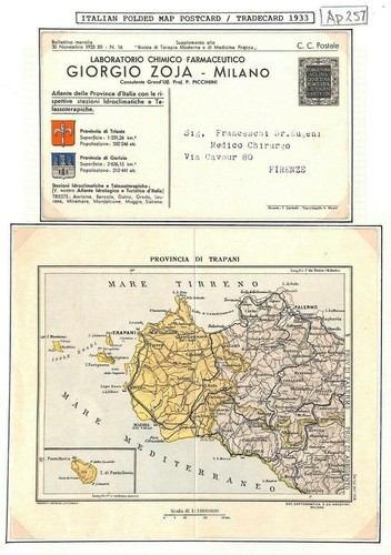 Italia cartoline pubblicitarie - italia,