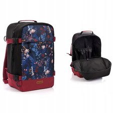 Zaino 20L Floreale Bordeaux