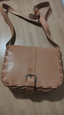 BORSA IN VERO CUOIO VINTAGE MAI USATA