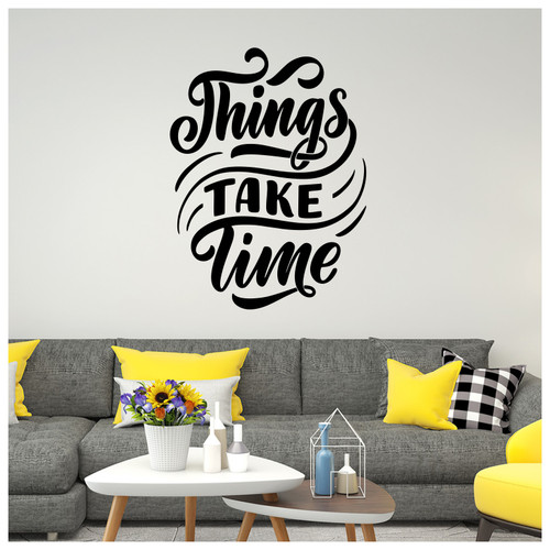 Adesivi wall art citazione - adesivi,
