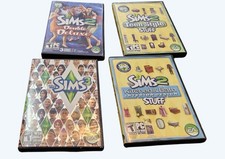 Lot of 4 PC Games Lot The Sims
