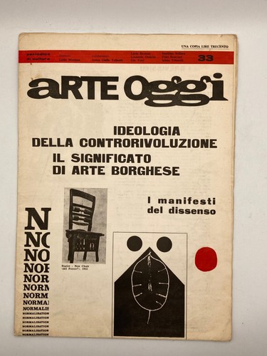 Arte oggi periodico - oggi, n.33