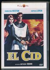 Dvd EL CID con Sophia Loren Charlton Heston nuovo sigillato 1961