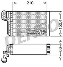 Evaporatore Fiat 600 1100