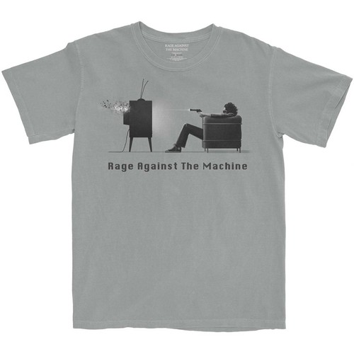 Maglietta rage against the - against,