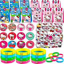 86 Pezzi Sacchetto Regalo Festa , Gadget Kitty Compleanno Bambini, Regali Di Com