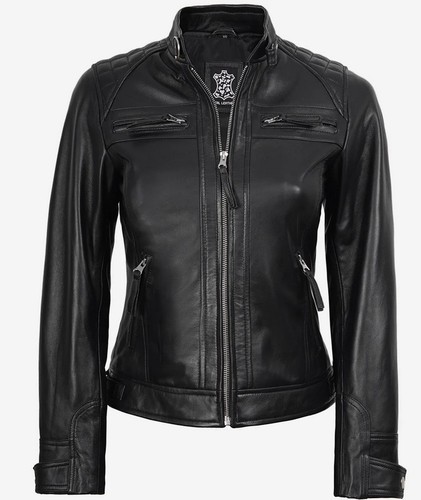 Giacca pelle nera - di,