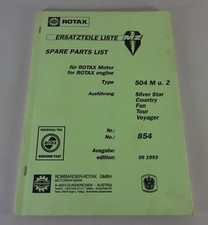 Catalogo ricambi motore Rotax