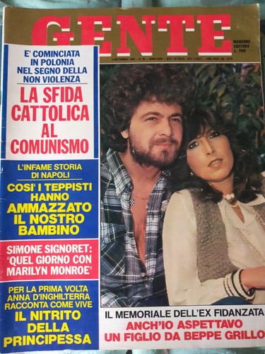 Settimanale gente 36 1980 - n., 36/1980