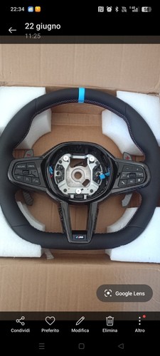 Volante sportivo bmw con - volante,