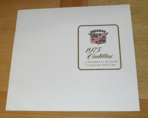 Brochure cadillac 1975 - brochure,