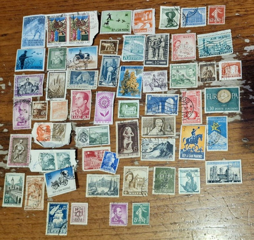 Lotto francobolli italiani - lotto,