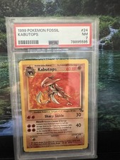 PSA 7 Kabutops Pokemon Fossil