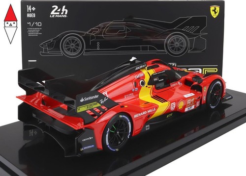 Burago ferrari 499p - ferrari, 3.0l