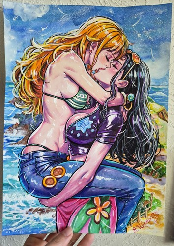 Dipinto anime originale - , a4