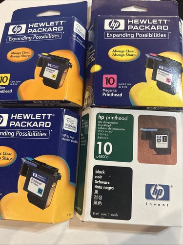 Nuove testine stampa 10 - hp,