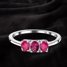 Anello trilogy in argento