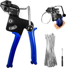 100 Pezzi Fascette Metalliche