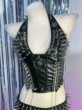 Gothic Tops Emo Abbigliamento