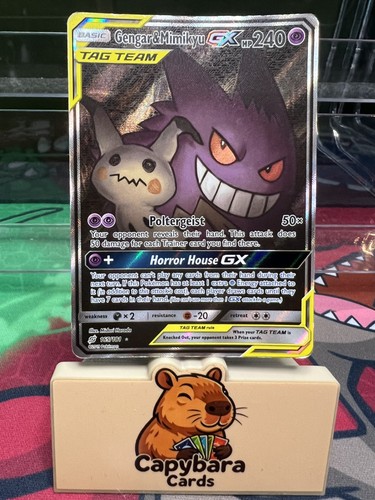 Gengar mimikyu 165 181 - gx, &
