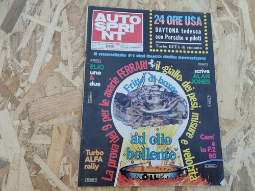 Rivista autosprint 1980 - autosprint, n.6/1980