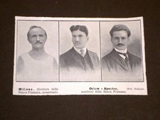 Rapina alla Banca Fiumana o di Fiume nel 1909 Milosc assassinato Orlow e Spector