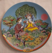 Piatto Porcellana Decorativo