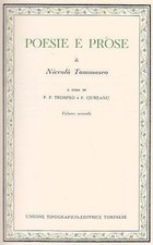 POESIE E PROSE volume 2 di Nicolò TOMMASEO Trompo Classici Italiani UTET Libro