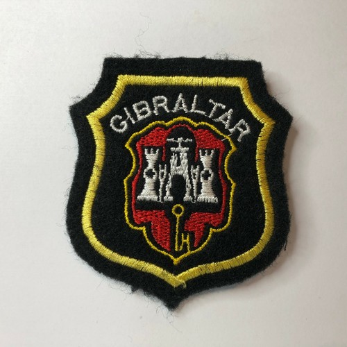 Military badge patch gibraltar - patch,