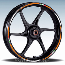 Adesivi ruote moto strisce cerchi per Triumph SPEED TRIPLE Racing3 wheel