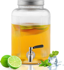 Dispenser Bevande in Vetro Con