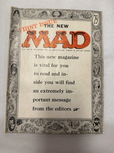 First issue the new mad - the,