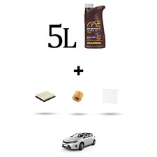 HOFFCAR Kit tagliando 3 FILTRI