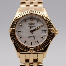 BREITLING SIRIUS LADY ORO 18K 750 MASSICCIO ORO ORO 106 GRAMMI DOCUMENTI