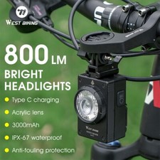 WEST BIKING Luce Anteriore