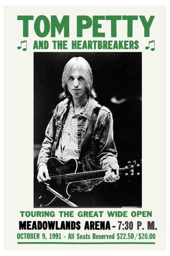 Poster concerto tom petty - petty, &