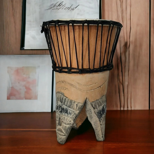 Tamburo bongo legno djembe - bongo, in