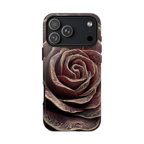 Rose flower astract - astract, gold